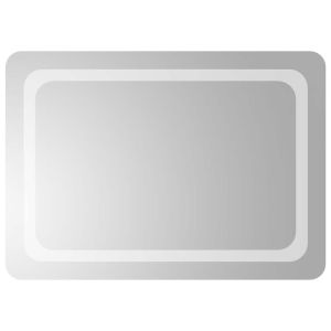 vidaXL espejo de baño con LED 70x50 cm