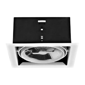 Forlight downlight ip23 cardan simple gu10 75w blanco