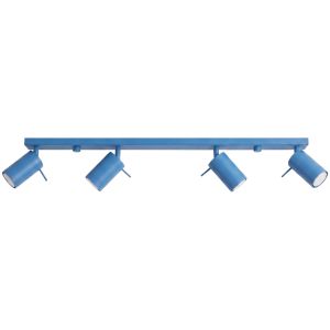 Plafones ring 4 azul claro acero 80x16x6cm
