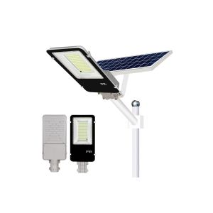 Farola solar LED 200w ip65 200 LEDs 4000 lm, blanco frío 6000k