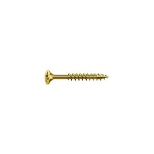 Tornillo universal spax seko cruciforme z 5,0x110/69 galvanizado amarillo (