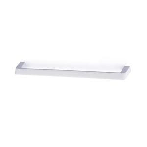 Tirador para mueble rei 7022 | cc 224 mm | blanco mate | zamak