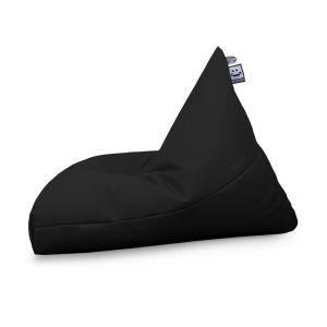 Puff pirámide polipiel outdoor negro happers xl