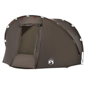 vidaXL tienda de pesca para 5 personas impermeable marrón