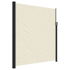 vidaXL toldo lateral retráctil crema 220x300 cm