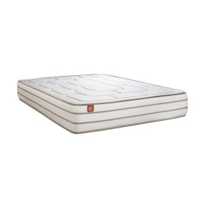 Colchón blanco con espuma viscoelástica 200 x 200