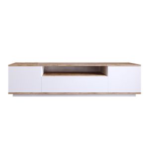 Mueble para la tele de madera <<fr7>> - 180 x 44 x 44 cm - pino del atlánti