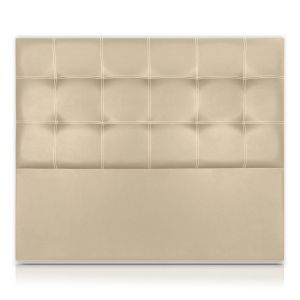 Cabeceros tritón tapizado polipiel beige 160x120 de sonnomattress