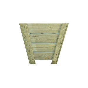 Macetero de madera 50x50x47 cm abril abierto autoclave - madelea