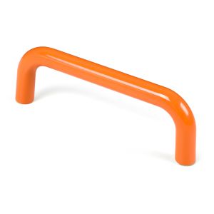 Tirador abs 96mm naranja brillo lote de 50