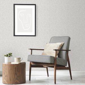 Papel pintado tnt textura mini gris