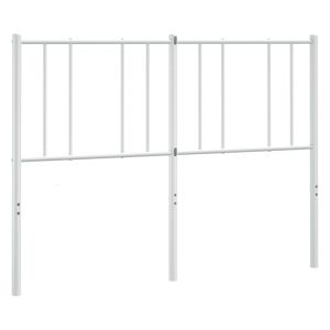 vidaXL cabecero de metal blanco 120 cm