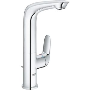 Grohe mezclador monomando de lavabo l-size wave chrome 23584001