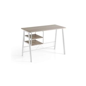 Mesa escritorio con baldas ines para espacio organizado