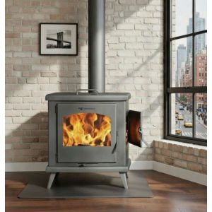Estufa de leña  C3 TITANIUM 11 KW / Alto rendimiento 85%