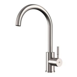 Monomando cocina round acero - gme