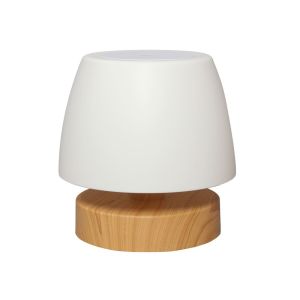 Lámpara de mesa recargable LED lil 3w con luz cálida 3000k