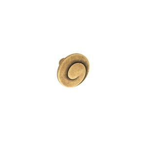 Pomo para muebles en zamac 30 mm de diam