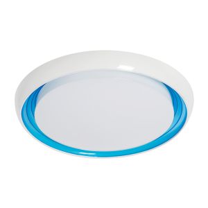 Plafón LED 18w blanco/azul regulable en color/intensidad con mando incluido