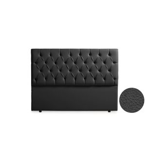 Cabecero tapizado capri polipiel 160x120x12 cm - moonia