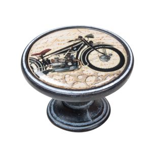 Tirador moto 3 oxido decapado 37mm lote de 12