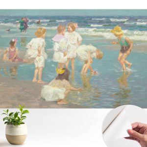 Murales autoadhesivos infancia en la playa 250x250 tulup