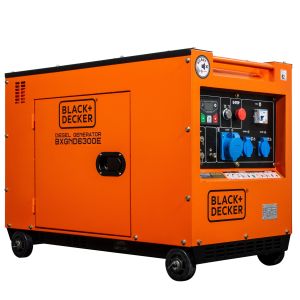 Black & decker bxgnd6300e generador diésel monofásico 6,3 kw