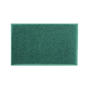 Felpudo de entrada de rizos verde - lestare 120 x 180