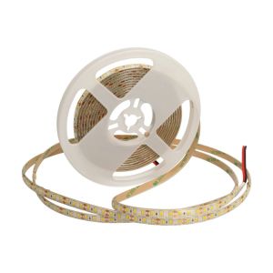 Tira LED 12v blanco muy cálido 2300k 600LED bobina 5m ip65 exterior smd2835