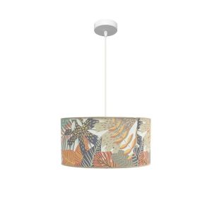 CoLGante etiopia 40d 1xE27 blanco/estampado