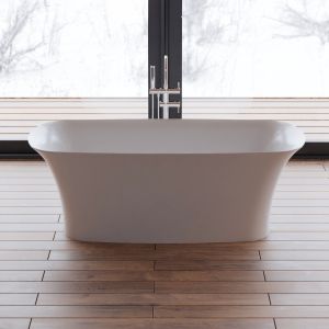 Bañera exenta   bliss 170 blanche  170 x80 x58   cm, spalina