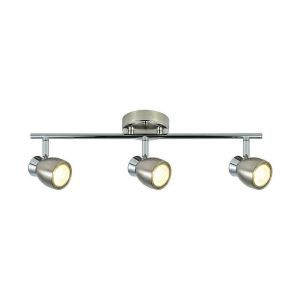 Banda con tres focos - fab - chacho - gris - gu10 - metal
