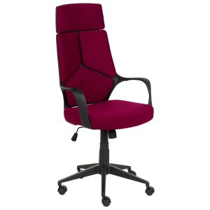 Silla de oficina delight borgoña