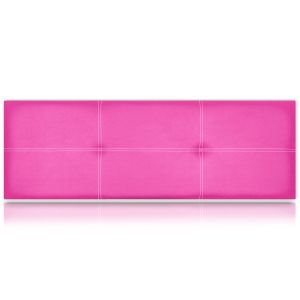 Cabeceros poseidón tapizado polipiel rosa 220x50 de sonnomattress