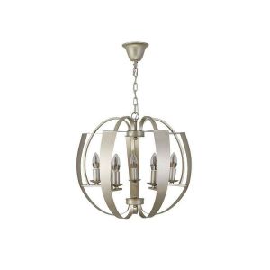 Suspensión - capuchina - 5 luces - metal - estilo contemporáneo - color cha