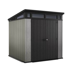 Caseta de exterior artisan 77 de keter. 214x218x226 cm - gris