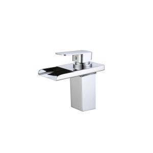 Grifo monomando de lavabo efecto cascada modelo victoria