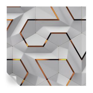 Murales autoadhesivos patrones tridimensionales 250x250 tulup