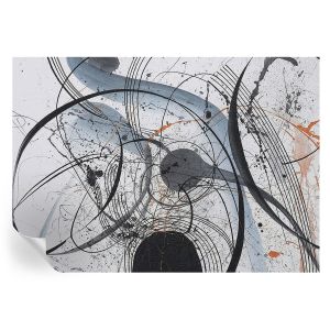 Papel pintado para paredes abstracción expresiva 208x146 tulup