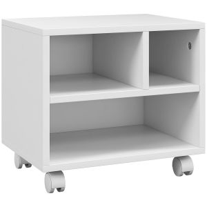 Soporte para impresora 40x30x36 cm color blanco Homcom