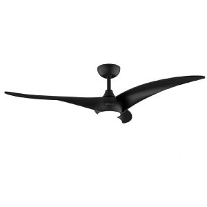 Cecotec ventilador de techo con luz energysilence aero 5295 black. 40w