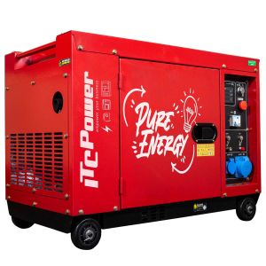 Itcpower red edition generador diésel 6300 w itcpower 8000d