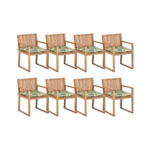 Silla de jardín marrón sassari ii