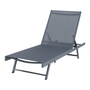 Chaise longue de jardín 197 x 64 x 30