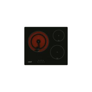 Vitrocerámica cata td-6003 bk/b 3 zonas de cocción control táctil
