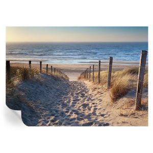 Murales autoadhesivos sendero de playa 208x146 tulup