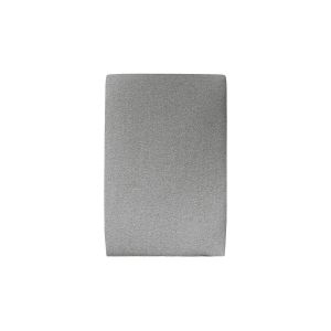 Cabecero tapizado 90 cm - tejido rizado gris - gris