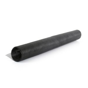 Rollo de tela mosquitera recortable fibra de vidrio 1x10 m - negro