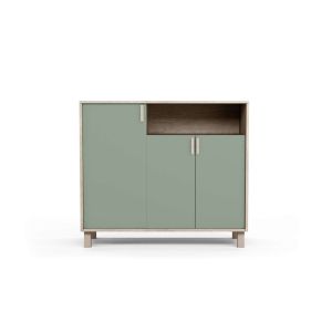 Recibidor zapatero 3 puertas con diseño moderno y funcional
