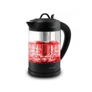Cecotec hervidor de agua eléctrico thermosense 390 clear. 1,7 litros